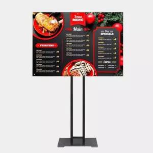 사인스탠드 슬림 입간판 POP 포스터 스탠드 광고판 메뉴판 ML A1