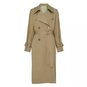 [아크네스튜디오] 23FW 더블 벨티드 롱 트렌치코트 콜드 A90529 AE5