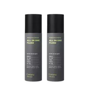 [셀러허브]코리아나 포맨 파워 남성 올인원 로션 / 끈적임 없이 촉촉한 사용감 150ml, 2개 (S40813826)