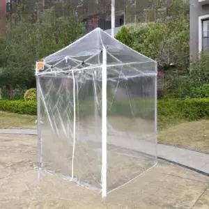 투명쉘터 야외 천막 캠핑 비닐 테라스 바람막이 텐트