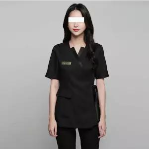 관리사가운 뷰티샵 유니폼 작업복 피부과 에스테틱