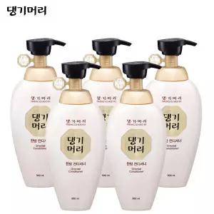댕기머리 집중케어 보습영양 한방성분 한방컨디셔너 500ml 5개