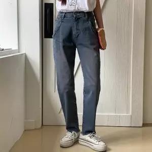 [신상오픈런]배기청바지 여자 슬림핏 키작녀 스판 데님팬츠 (29704473)