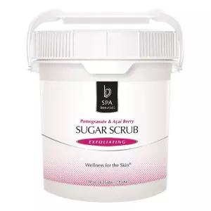 본 바이탈 각질 제거 설탕 스크럽 석류 아사이 베리 100온스. 필