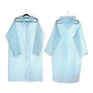여성 도트 우비 비닐 장마 레인코트 배달우비 낚시우의 공사용우비 일회용우의 비옷