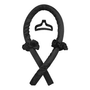 무열 컬링 막대 헤드밴드 실크 리본 헤어 롤러 컬 클로 클립 레이지 내추럴 소프트 웨이브 DIY 스타일링