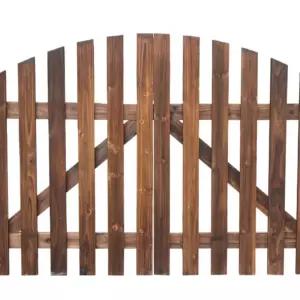 전원주택 대문 나무 정원 입구 펜스 도어 야외 방부목