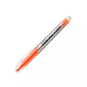 문화 언더라인 에스형광펜 (주황/4.0mm)
