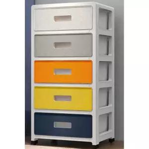 옷수납장 플라스틱 대형 조립식 광폭 간이 단 정리함