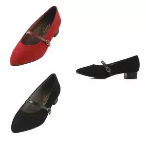 바이네르 여성컴포트화 331E 블랙,와인 택일 3CM 383622