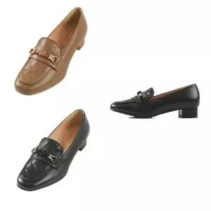 바이네르 여성컴포트화 322E 블랙,브라운 택일 3CM 383042