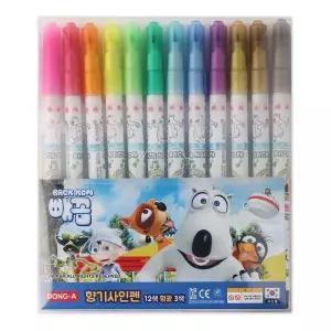 동아 빼꼼 향기싸인펜 12색