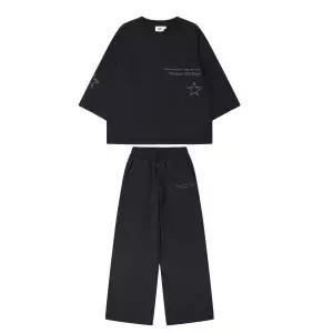 [롯데백화점]지프 [여성] 7부티셔츠 와이트핏 트레이닝세트 R1F816916