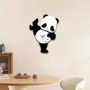 led시계 시침 분침 분리형 DIY팬더캐릭터 램프인테리어 벽시계