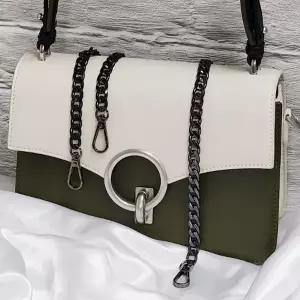 [룽스]체인 가방손잡이 리폼 가방끈 블랙 40cm