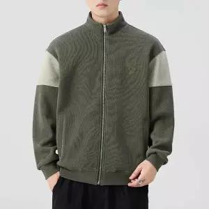 가을 봄 캐주얼 남자 맨투맨 티 카디건 빅사이즈 admr3