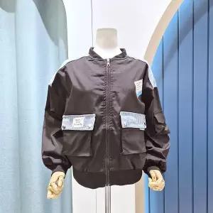 [리펜스튜디오]데님배색 포켓 블루종 점퍼 SH04JP505_s