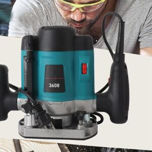 트리밍 머신 목재 밀링 조각 슬롯팅 목공 전기 라우터 트리머 수공예 도구