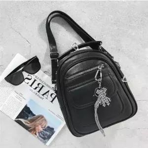 [룽스]지퍼 여성 손잡이 백팩 멀티가방 패션 TC2