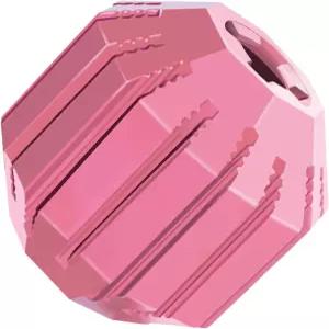 콩 강아지 활동 공 - 부드럽고 내구성이 뛰어난 천연 고무 개 장난감 이빨이 있는 강아지를 위한 씹기 작은