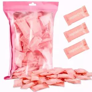 150개 압축 타월 정제 휴대용 미니 여행용 일회용 페이스 수건 뷰티 가정용 손 물티슈 캠핑 하이킹 야외