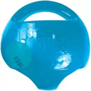 콩 점블러 볼 - 반려견 및 강아지 놀이 시간을 위한 인터랙티브 장난감 테니스 공으로 가져오기 참여형