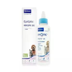 (125ml) 버박 에피오틱/강아지/귀세정제/크리너/이어/클리너/귀관리/세제/귀세척제/개귀/세정/세척제