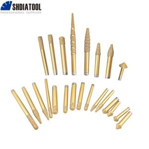 SHDIATOOL 다이아몬드 조각 라우터 비트 버 헤드 스톤 밀링 커터 조각기, 대리석 화강암 도구 블레이드 칼,
