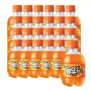 팔도 뿌요소다 오렌지맛 245ml 24개