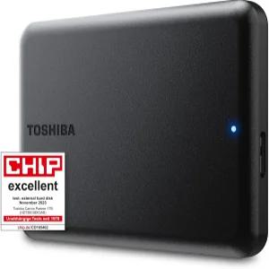 도시바 칸비오 파트너 1TB 포터블 2.5인치 외장 하드 드라이브 USB 3.2 Mac 및 Windows 호환. Xbox PS4 PS5