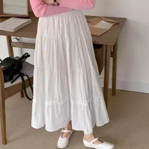 [신상오픈런]브라이덜 셀프웨딩 동남아 휴양룩 봄치마 캉캉스커트 (29988019)