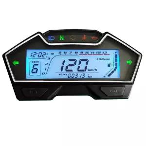 카뷰레터 모터용 삼도 유니버설 모터 속도계 오도미터 타코미터 RPM 게이지 199 Kph Mph