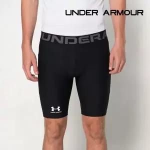 언더아머 레깅스 히트기어 아머 롱 쇼츠 남성 블랙 1361602-001