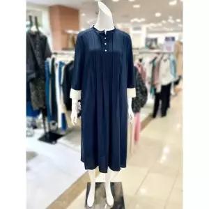 [하프클럽/]소고 세이브존01 루즈핏 핀턱 주름 쉬폰 원피스 TK1PA03