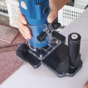 목공 가장자리 트리밍 기계, 45 도 경사 스트레이트 옷장 문짝 핸들 필렛 스크레이퍼, 밴딩 PVC 트리머 도