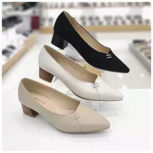 [탠디]여성 발편한구두 주얼리장식 로맨틱 펌프스 TD124N207Y_HDD