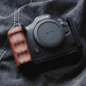 캐논 EOS R6III 메탈 퀵 릴리즈 L자형 플레이트 핸드 그립 클램프 브래킷 홀더 핑거