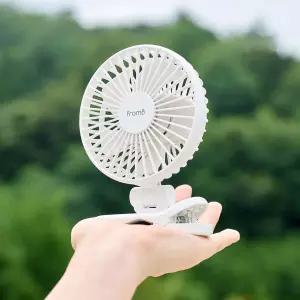 프롬비 쿨브리즈 클립형 집게형 미니 무선 휴대용 사무실 책상용 선풍기