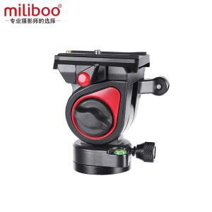 Miliboo 소형 유압 댐핑 팬 틸트 사진 삼각대 모노포드 범용 카메라 DSLR