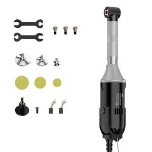 IZIO 6단 전기 다이 폴리셔 - 금속/목재용 가변 속도 로터리 그라인더, 전문 연삭 및 연마 기계(블랙)