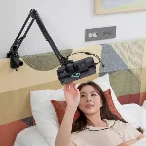 4세대 충전핸드폰 거치대 휴대폰 스마트폰 자바라 침대 폰 누워서 스탠드 아이폰 촬영용 태블릿 책상