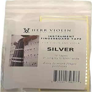 HERR 바이올린 바이올린과 비올라를 위한 악기 핑거보드 테이프 현악기 노트 포지셔닝 슬리버