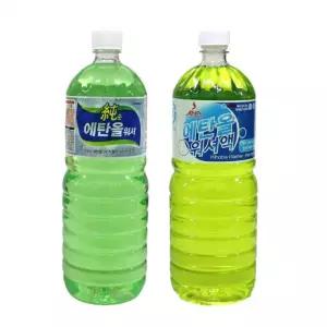 에탄올워셔액 1800ml-TJ.G/유리세정/유리세정제/세차