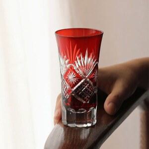 술잔 사케 식 유리 홈바 컵 술 정종 투명 크리스탈