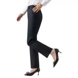 여자바지 스트레이트 통기성 울 오피스룩 카고 정장 수트바지 심쿵마켓