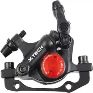 CNC MTB 유압 디스크 브레이크 세트 바이크 앞뒤 라인 풀링 블랙/블루.