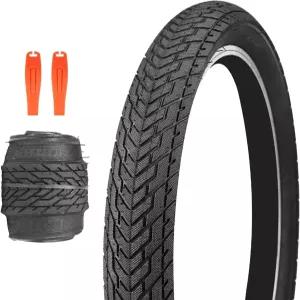 ZUKKA 20 x 2.35 자전거 타이어 1/2 팩 인치 BMX 접이식 교체 MTB 산악 통근
