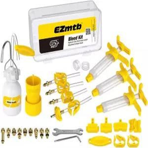 JFOYH 자전거 브레이크 블리드 키트 유압 딕스 업그레이드 모든 시마노 마구라 희망 텍트로 스람앤아비드