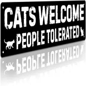 고양이를 사랑하는 여성을 위한 검은 고양이 선물 집을 재미있는 벽 고딕 할로윈 장식 주황색 샴 턱시도