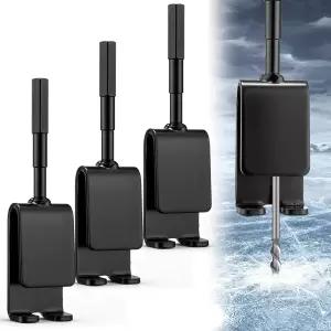 얼음 낚시 쉼터용 앵커 드릴 어댑터 전원 도구 1개 또는 3개 삽입 판잣집 겨울 쉼터 텐트 설치 재봉